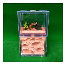 Load image into Gallery viewer, LLNN Insect Villa Acryl Ant Farm DIY Nest, Ant Nest - Gypsum Core Breeding Cage Kids Toy Plastic Ant House Set - Ants Insect Villa House Toy 4.8x3.2x7.9 Inch Festival Birthday Gift
