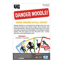 Load image into Gallery viewer, Danger Noodle Card Game by University Games for 2 to 8 Players Ages 12+ Perfect Family or Party Game Night Game
