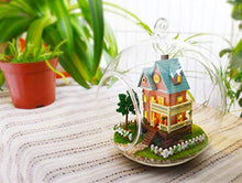 Load image into Gallery viewer, Flever Dollhouse Miniature DIY House Kit Creative Room with Furniture for Romantic Artwork Gift (Cute Mini Villa)
