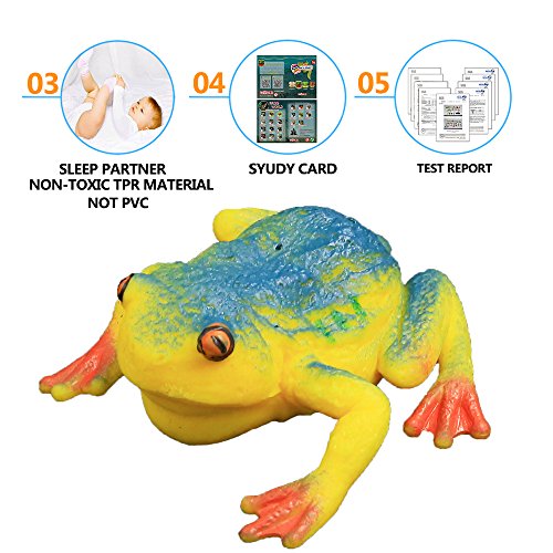 Frog Toys,4.5 Inch Assorted Rubber Frog sets(6 PACK),Food Grade Materi –  ToysCentral - Europe