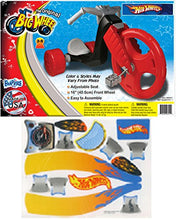 Load image into Gallery viewer, The Original Big Wheel Trike Gray/Red Limited Edition for Boys 16&quot; w/Full Color Hot Wheels Decals
