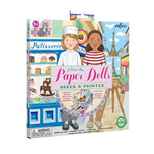 Load image into Gallery viewer, eeBoo Baker and Painter Paper Dolls Reusable Set
