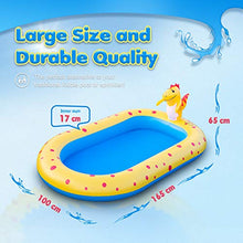 Load image into Gallery viewer, Kids Pool Splash Pad, Inflatable Sprinkler Pool Splash Mat, Large Inflatable Pool Summer Outdoor Water Toys for Babies Toddlers Girls Boys ?(67x43 Inch)
