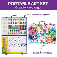 Load image into Gallery viewer, Crayola Table Top Easel &amp; Art Kit (65 Pcs), Kids Painting Set, Gifts for Kids, Ages 4+
