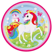 Load image into Gallery viewer, Amscan 9 Inch 8 Plates - Unicorn
