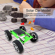 Load image into Gallery viewer, Tbest DIY Solar Powered Car Vehicle Toy Children Mini Sun Power Solar Car Model Toy Physics Science Educational Toy Science and Education Toy Supplies
