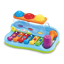 Load image into Gallery viewer, Pop &#39;N Play Pound a Ball Toy for Toddlers 1-3  Xylophone Baby Musical Toy Play Station  6 Piano Keys, Colorful Balls, Exciting Hammer Toy - Fun to Play, Learn &amp; Develop Fine Motor Skills
