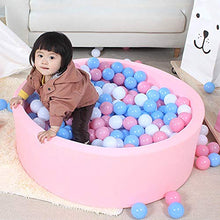 Load image into Gallery viewer, Xyanzi ertongwanju Baby Kids Children Ball Pit,90X30cm/100/200 /300Balls ? 7Cm /with Ball pad (Color : Pink, Size : 200+Ocean Ball)
