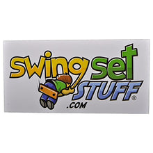 Load image into Gallery viewer, Swing Set Stuff Inc. Flat Seat (Blue) and SSS Logo Sticker

