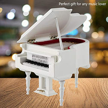 Load image into Gallery viewer, A sixx Without Music with Bench and Case Instrument Model Musical Instrument Ornaments, Miniature Piano Model, for Birthday Gift Toys
