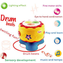 Load image into Gallery viewer, ISEE Baby Toys 12-18 Months | Infant Sensory Toys | Spinning Musical Toys for 1 Year Old Light Sound | Early Learning Toys Educational Birthday Gift
