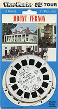 Load image into Gallery viewer, Mount Vernon - ViewMaster 3 Reel Set - 21 3D images - NEW
