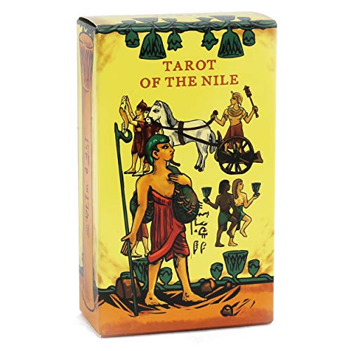 Da Brigh Tarot of The Nile Deck, Tarot Cards with Guide Book, The Ancient Egyptian Tarot Deck, Tarot Cards for Beginners, Color Guidebook, Tarot Egipcio