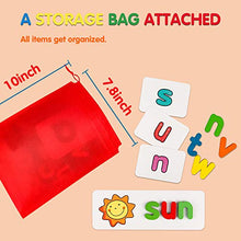 Load image into Gallery viewer, EHO Preschool Learnig Toys for 3 4 5 Year Old Girls,Sight Words Flash Cards Kindergarten Graduation Educational Toys for 3 4 5 Year Old Boys Gifts for 3-5 Year Old Girls Spelling Games Toys Girls
