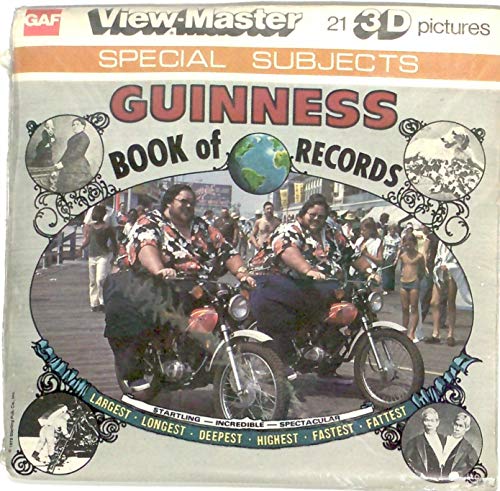 AFG Guinness Book of World Records Viewmaster Reels