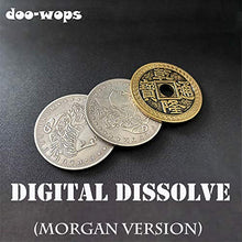 Load image into Gallery viewer, SUMAG Digital Dissolve (Morgan Version) Magic Tricks Coin Visually Change Magic

