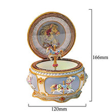 Load image into Gallery viewer, NFRADFM Carousel Music Box Sound Control Music Box Children&#39;s Toy Birthday Gift
