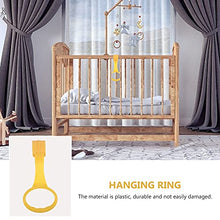 Load image into Gallery viewer, TOYANDONA 4pcs Baby Play Gym Baby Crib Pull Ring Baby Bed Stand Up Rings Nursery Baby Cot Rings Toddler Activity Kids Walking Training Tool Random Color
