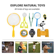 Load image into Gallery viewer, NUOBESTY Outdoor Kids Explorer Adventure Kit Toddler Binoculars Flashlight Magnifier Telescope Camping Toy
