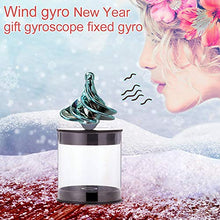 Load image into Gallery viewer, Wind Gyro Spinning Top,Portable Wind Blow Turn Gyro Desktop Decompression Toys,Stress Relief Toy(Romantic Blue)
