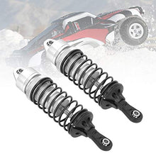 Load image into Gallery viewer, Tbest Rear Shock Absorber,Aluminium Alloy Shock Struts Damper Fit for ECX 2WD 1/10 RC Car(Silver B-ECX1096S) Car Model Accessories
