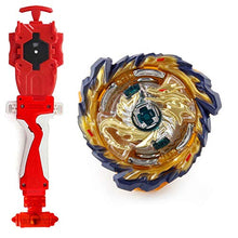 Load image into Gallery viewer, Bey Battling Top Blade Burst Starter Booster B-167 SuperKing Mirage Fafnir .Nt 2S Toy +String Burst Bey Launcher LR (Left &amp; Right Turning) + String Launcher Grip + Weight Damper(Red)
