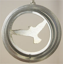 Load image into Gallery viewer, Stainless Steel Wind Spinner, 4&quot; Mini Eagle SZ Round
