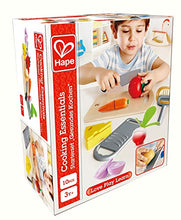 Load image into Gallery viewer, Hape Cooking Essentials Toy | Play Food Cutting Vegetables Set for Kids, Wooden Food Kitchen Accessory Toys
