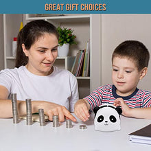 Load image into Gallery viewer, Panda Piggy Bank, Unbreakable Money Bank Saving Money Cute Coin Bank Jar, Kid&#39;s Plastic Shatterproof Money Bank Prefect Lovely Gifts for Adults, Kids, Lover, Decorations
