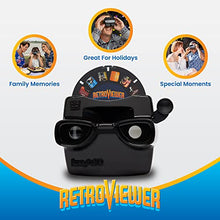 Load image into Gallery viewer, IMAGE3D Custom Viewfinder Reel Plus Black RetroViewer - Viewfinder for Kids, &amp; Adults, Classic Toys, Slide Viewer, Discovery Toys, Retro Toys, Vintage Toys, May Work in Old Viewfinder Toys with Reels
