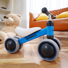 Load image into Gallery viewer, BAMMAX Baby Balance Bike, Baby Bicycle for 1 Year Old, Riding Toys for 1 Year Old, No Pedal Infant 4 Wheels Baby Walker First Birthday Gift Toddler Bike for 9-24 Months Boys Girls, Kids First Bike

