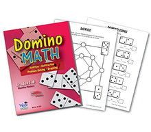 Load image into Gallery viewer, Learning Advantage, Domino Math Workbook - Addiditon/Subtraction/Problem-Solving/Graphing, Grades 1 -4,4145
