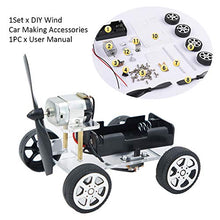 Load image into Gallery viewer, better18 Wind Powered Car Model Making Accessories Set, Mini DIY Wind Power Car Making Set, Educational Toy for Kids
