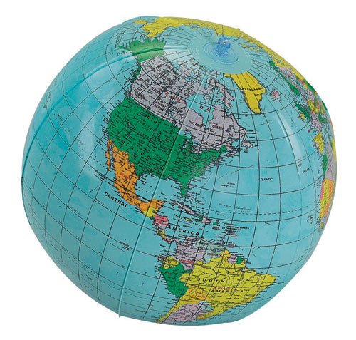 Inflatable Globe by Small World Toys