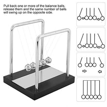 Load image into Gallery viewer, Newton&#39;s Cradle Balance Steel Balls Physics Pendulum Ball Science Desk Decor Decompression Psychology Toy Ornaments Toy Desk
