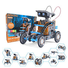 Load image into Gallery viewer, AESGOGO STEM Projects 12-in-1 Creation Solar Robot Kit,Science Experiments Toys Gifts for Kids Ages 8-12,Educational DIY Building Robotics Kit for 8 9 10 11 12 13 14 15 Year Old Boys Girls Teens
