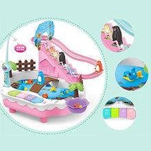 Load image into Gallery viewer, Mopoq Music Light Penguin Climb Stairs Magnetic Fishing Toy Two in One Electric Puzzle USB Power Supply 3-6 Years Old Children&#39;s Educational Toys
