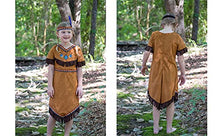 Load image into Gallery viewer, ReliBeauty Girls Native American Costume Kids Dress Outfit, 9-10/150
