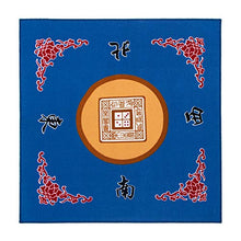 Load image into Gallery viewer, Sanvo Universal Mahjong/Paigow/Poker/Dominos/Game Table Cover,Slip Resistant Mat(Blue) 31.5&quot; x 31.5&quot;(80cm x 80cm)
