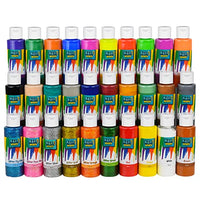 KEFF Washable Tempera Paint for Kids - 30 Colors Non Toxic Kids Paint Set with Toddler Art Supplies for Poster Paint, Finger Painting, School Projects, and More
