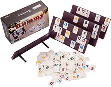 Load image into Gallery viewer, Smilejoy Rummy Large Numbers Edition,Original Rummy Tile Game,Rummy Cube Game with Carton, Rummy Royal Board Game Rummy Tiles in Paper Box 106, Tiles
