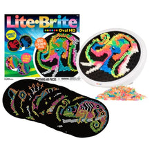 Load image into Gallery viewer, Lite Brite Oval High Definition - Light Up Toy - Great Gift for Girls and Boys Ages 6+, Multicolor
