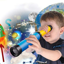 Load image into Gallery viewer, A sixx Kid Telescope Kit, Reflection Imaging Safe and Odorless Handheld Telescope Toy, Sturdy and Durable Parents for Kids
