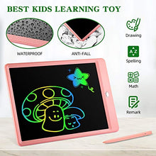 Load image into Gallery viewer, Writing Tablet 10 Inch Drawing Pad, Colorful Screen Doodle Board for Kids, Girls Gifts Toys for 3 4 5 6 7 8 9 10 Year Old Girls and Boys (Pink)
