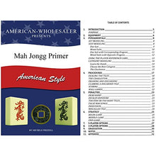 Load image into Gallery viewer, New! - American Mahjong Set by Linda Li8482; - 166 Premium White Tiles, 4 All-in-One Rack/Pushers, Blue Paisley Soft Bag - Classic Full Size Complete Mahjongg Set
