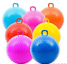Load image into Gallery viewer, 36&quot; Knobby Bouncy Ball with Handle (Colors may vary)
