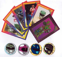 Load image into Gallery viewer, Power Rangers Super Pack #2 Trading Card &amp; Power Caps Box
