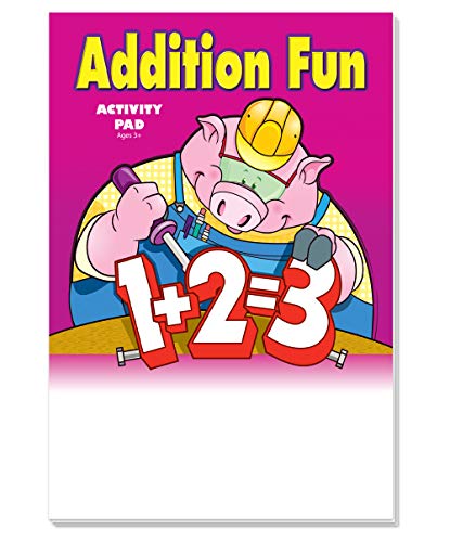 ZOCO 50 Pack: Addition Fun Activity Pads | Bulk Mini Activity & Coloring Books for Kids - Coloring, Games, Mazes, Word Search, Puzzles | Kids Party Favors | Handout Toys