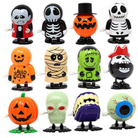 JOYIN 12 Pack Halloween Wind Up Toy Assortments for Halloween Party Favor Goody Bag Filler (12 Pieces Pack)