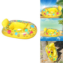 Load image into Gallery viewer, Jiaye Cartoon Anime Keychain Swimming Ring Summer Kids Cartoon Ring Safety Inflatable Swim Float Water Fun Pool Toys (Color : Yellow)
